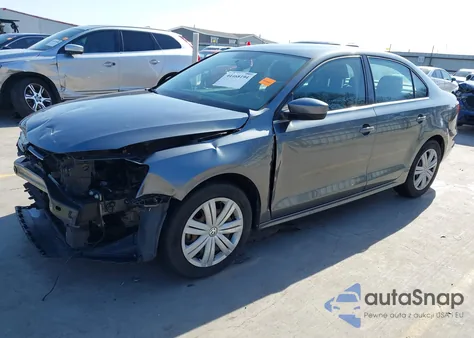 2017 Volkswagen Jetta 1.4T S z USA, uszkodzony, nr VIN 3VW2B7AJ1HM360841